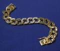 18kt Gold and Diamond Link Bracelet Tiffany  Co