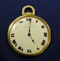 Art Deco 18kt Gold Openface Pocket Watch Tiffany  Co