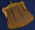 Edwardian 18kt Gold and Gemset Change Purse