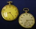 Two 18kt Gold Openface Pocket Watches Swiss