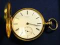 14kt Gold Hunting Case Pocket Watch Paul Jaccard Geneva