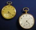 Two 14kt Gold Openface Pocket Watches International Watch Co