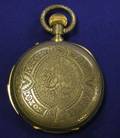 Fine Silver Hunting Case Pocket Watch Lezard  Sons