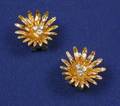 18kt Gold and Diamond Earrings