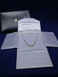 Modern 14kt Gold and Diamond Necklace with Five Stones