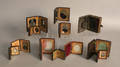 Twelve daguerreotypes and cases