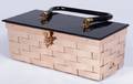 DorsetRex Fifth Avenue Basket Weave Box Purse