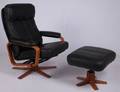 Skippers Mobler Reclining Lounge Chair  Ottoman