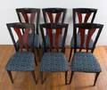Pietro Costantini Mahogany Chairs Six 6