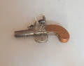 Box lock flintlock screw barrel pistol