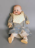 Georgene Averill Bonnie Babe bisque doll with sleep eyes