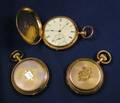 Three Hunting Case Pocket Watches Elgin