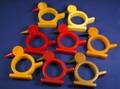 Eight Bakelite Napkin Rings