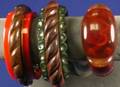 Three Bakelite Bracelets