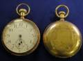 Two 14kt Gold Pocket Watches Waltham