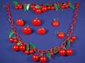 Bakelite Cherry Jewelry