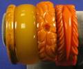 Four Bakelite Bangles