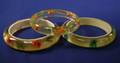 Three Lucite Bangles