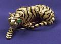 18kt Gold Enamel and Emerald Tiger Brooch David Webb