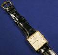 Gentlemans 18kt Gold Wristwatch Patek Philippe