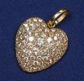 14kt Gold and Diamond Pendant