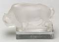 Lalique Bison Paperweight