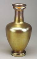 Large Tiffany Gold Favrile Vase