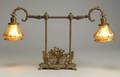 Bradley  Hubbard Ormolu Desk Lamp