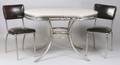 Chrome and Formica Kitchen Table and Chairs