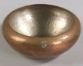 Monogrammed Hammered Copper Bowl