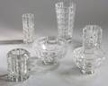 Six Pieces of Orrefors Art Glass