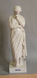 Italian terra cotta figure of Penelope