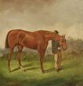 British School 19th Century Lot of Two Equestrian Scenes