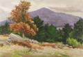 Henry W Rice American 18541922 Lot of Three Landscape Views with Mountains