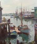 Emile Albert Gruppe American 18961978 Low Tide Gloucester