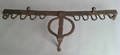 Large wrought iron trivet