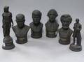 Six Wedgwood Black Basalt Busts and Figures