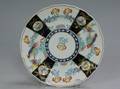 Enamel Decorated Porcelain Plate