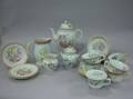 Twentyone Pieces of Adams Calyx Ware