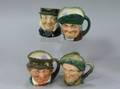 Four Royal Doulton Toby Jugs