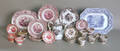 Miscellaneous group of Staffordshire tablewares