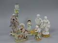 Six European Ceramic Figural Groups