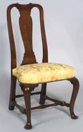 Queen Anne Walnut Side Chair