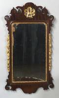Chippendale Mahogany Gilt Gesso Mirror