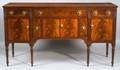 Federal Mahogany Carved and Inlaid Sideboard