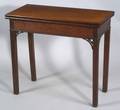 Chippendale Mahogany Card Table
