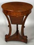 Classical Mahogany and Mahogany Veneer Work Table