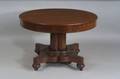 Classical Mahogany and Mahogany Veneer Extension Banquet Table