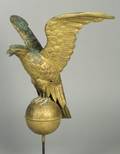 Gilt Copper Eagle Weathervane