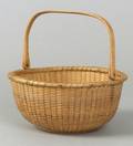 Round Nantucket Basket